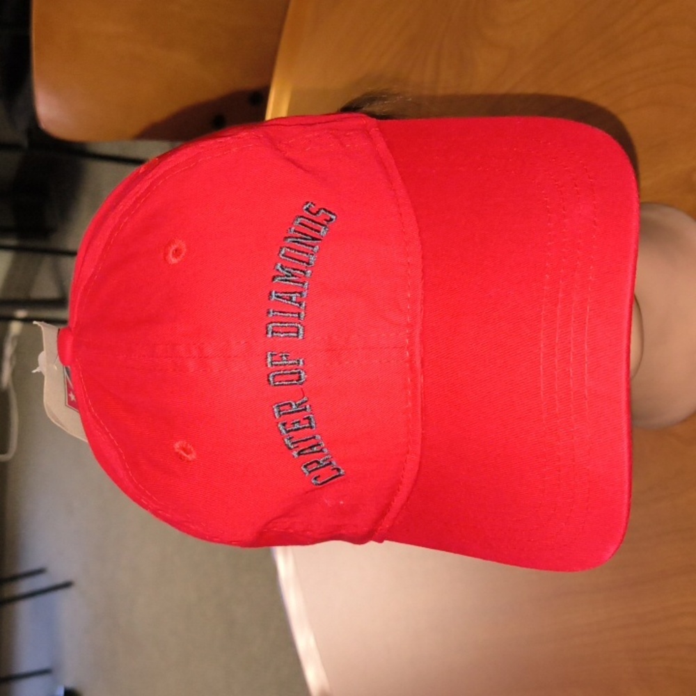 Crater Of Diamonds State Park Embroidered Strapback Hat Cap New